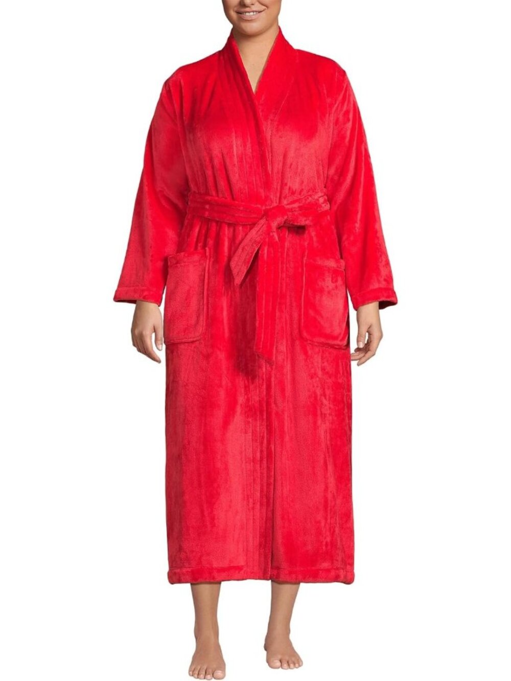Cozy Plush Long Wrap Robe for Women | Soft, Warm, Perfect for Relaxation